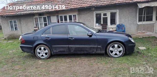 2003 Mercedes-Benz Е270 2.7 cdi-177cc-elegance-automat-БАРТЕР, снимка 7 - Автомобили и джипове - 55457103