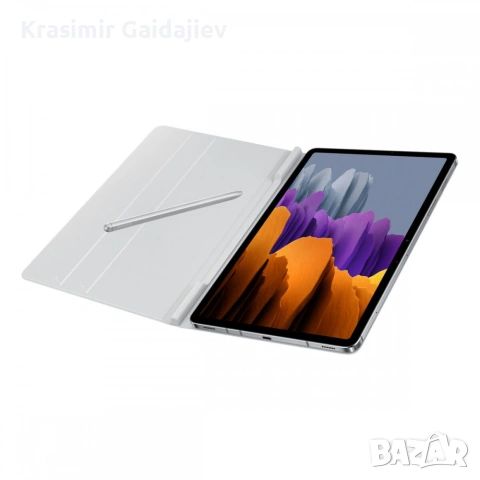 Samsung Book Cover Galaxy Tab S7, светло сив, снимка 5 - Таблети - 54955615