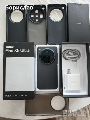 Oppo find x8 ultra/16-512/, отличен,комплект, възможен бартер. , снимка 2 - Други - 55507350