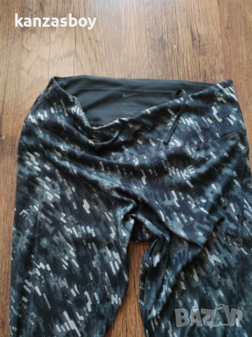 Nike Fast Women's Mid-Rise Pocket Running Leggings - страхотен дамски клин Л КАТО НОВ, снимка 8 - Клинове - 54714844