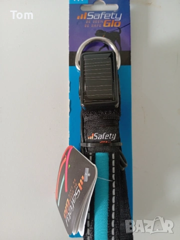 Светещ нашийник за куче Safety Glo (соларен) Продавам чисто нов светещ нашийник за куче Safety Glo., снимка 3 - За кучета - 54628741