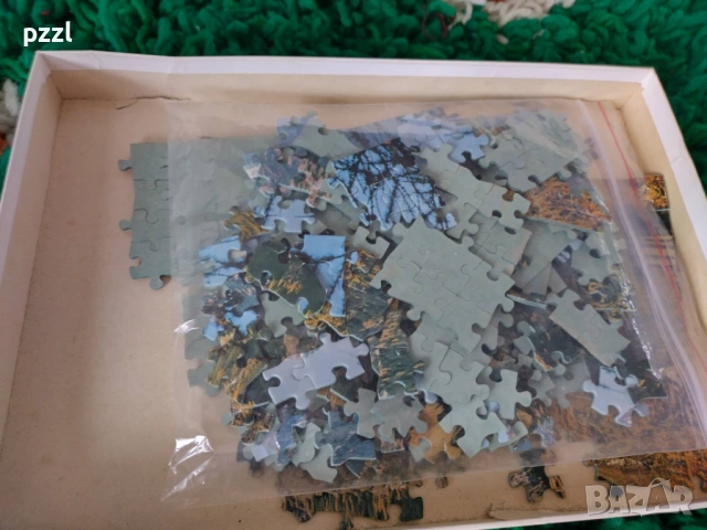 Пъзел "Brennen Pass” Ravensburger 1974г. 500 части, снимка 2 - Пъзели - 53966323