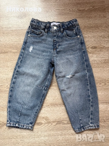 Детски дънки Zara, снимка 2 - Детски панталони и дънки - 54384199