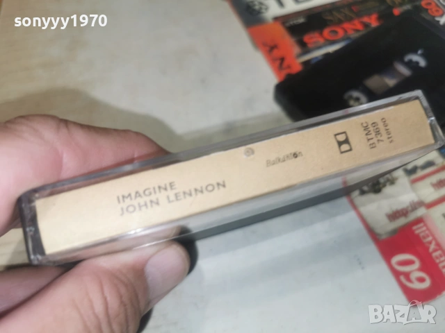 ДЖОН ЛЕНЪН-ORIGINAL TAPE 0907261904H2E7R, снимка 12 - Аудио касети - 55224190