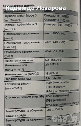 Оригинален кабел за зареждане на Mercedes-Benz, снимка 3 - Аксесоари и консумативи - 55230706