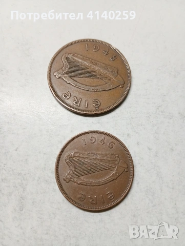 ИРЛАНДИЯ МОНЕТИ , снимка 6 - Нумизматика и бонистика - 54130338