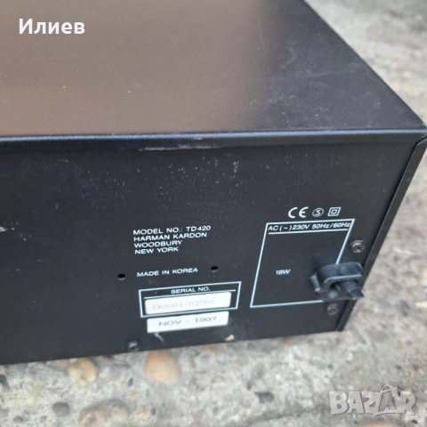 Harman Kardon TD 420, снимка 3 - Декове - 54865479