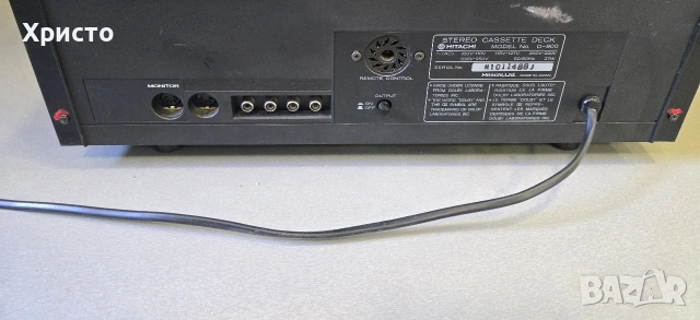 📼🔊 Hitachi D-900 🔊📼 3 Head, снимка 5 - Декове - 54975887