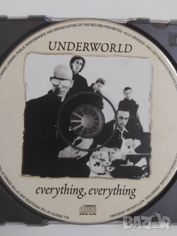 Underworld – Everything, Everything (Underworld Live) - матричен диск музика
