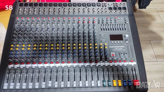 dynacord cms 1600, снимка 2 - Ресийвъри, усилватели, смесителни пултове - 54273704