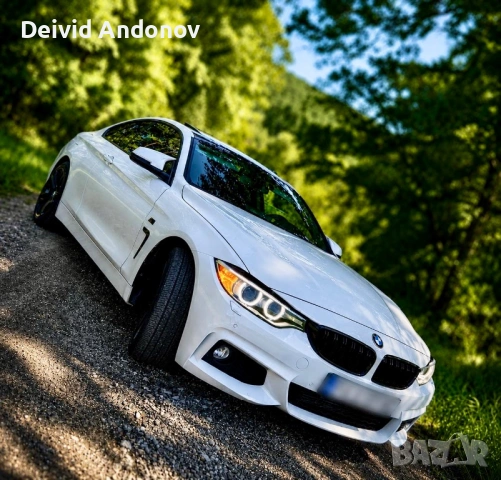 BMW 420d Coupe xDrive • HEAD-UP • РЕКАРО • ЛИЗИНГ •KEYLESS • 134 000км РЕАЛНИ, снимка 3 - Автомобили и джипове - 54753448