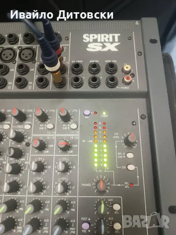 Soundcraft SPIRIT SX, снимка 3 - Ресийвъри, усилватели, смесителни пултове - 55546225