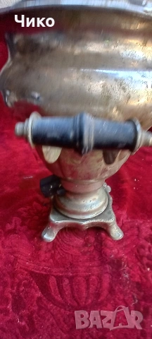 Руски самовар за чай, снимка 3 - Антикварни и старинни предмети - 54600674