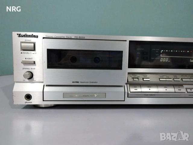 Technics RS-B555 Silver Cassette Deck, снимка 4 - Декове - 54402950