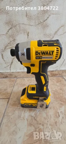DeWALT DCF887 XR 18V Brushless - Комплект с Power Stack 3.5Ah батерия + зарядно, снимка 2 - Винтоверти - 55502906