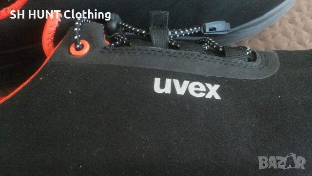 UVEX 68468 S2 Work Safety Shoes размер EUR 43 работни обувки с бомбе WS1-42, снимка 7 - Други - 54826727