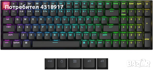 Геймърска клавиатура Keychron K4 version 3 