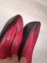 38н.Елегантни дамски обувки, ток 8 см, стелка 24,5 см. , снимка 4