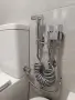 Душ система за биде/тоалетна ХРОМ и ЧЕРЕН, снимка 1