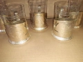 Стари подстакани - 6 броя с оригинални чаши СССР, снимка 5