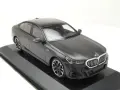 BMW I5 2023 - мащаб 1:43 на Minichamps моделът е нов в PVC дисплей-кейс, снимка 2