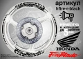 Honda Fireblade кантове и надписи за джанти, снимка 2