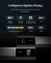 100W преносима батерия 10000mAh с цифров дисплей бързо зареждане USB-C, PD3.0 за телефони и лаптопи, снимка 9