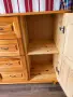 Скрин комбиниран от масив бор (чам) 125х45х91 см, снимка 3