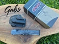 Автоматичен нож Microtech Halo6 2026,прозрачен корпус, снимка 2