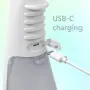 ORDO Hydro Sonic Water Flosser, безжичен, 3 настройки на налягането, бял | Пътен воден флосър, USB , снимка 6