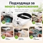 Професионална лупа за глава LED осветеление за четене шиене бродиране, снимка 5