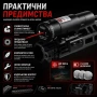 Компактен червен лазерен мерник лазер за въздушен пистолет глок макаров еърсофт въздушна пушка, снимка 3
