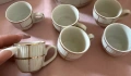 Сервиз за ракия със златен кант, снимка 3