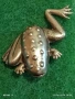 Винтидж сребърна брошка ЖАБА 🐸 Авторско ретро Арт бижу 19801, снимка 3