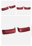 LED Стопове и Мигачи за Куфари Harley Touring 97-13 Red Lens, снимка 6