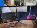 Извит геймърски монитор LG UltraGear 34GK950G-B Цял за части!, снимка 1