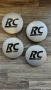 Продавам 4 броя оригинални капачки за джанти RC DESIGN в отлично състояние, снимка 1