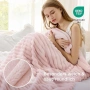 BEDSURE пухкаво одеяло 150x200см Crystal Pink, снимка 4