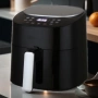 Фритюрник, 1300W, 4.2л., горещ въздух, таймер, до 200°C, Черен/Бял, снимка 6