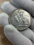 1 крона (Crown) 1891 г, Великобритания - сребърна монета, рядка , снимка 8