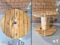 Маса дървена макара, различни размери, снимка 3