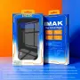 IMAK за TCL K70 NxtPaper 5G Airbag Удароустойчив TPU Калъф със Скрийн Протектор – Матов Черен, снимка 5