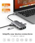 NOVOO 8 в 1 R8 Pro USB C хъб NVHUB8P60N5DNS, снимка 2