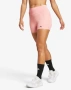 ADIDAS Optimé 4-Inch Raw Cut Hem Leggings Pink Дамски Розов Къс Клин Код P2713, снимка 1