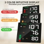 Нов дигитален апарат за измерване на кръвно налягане за китка Intelli System, LED сензорен, Мобилен, снимка 2