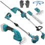 2 в 1 безжичен тример за батерия Makita 18V, 6500 об/мин, 2 ножа, без батерия, снимка 1