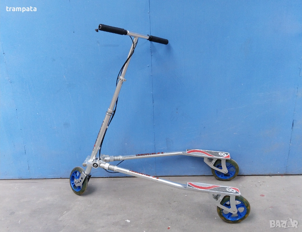 НАЙ ДОБРАТА ОФЕРТА Уникална тротинентка Triscooter 8, снимка 1