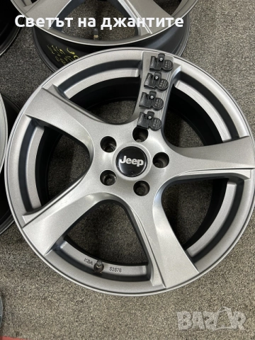 Джанти 17 Цола 5х110 Jeep Renegade Compass Fiat 500 Ram 1000 Alfa , снимка 12 - Гуми и джанти - 55503808