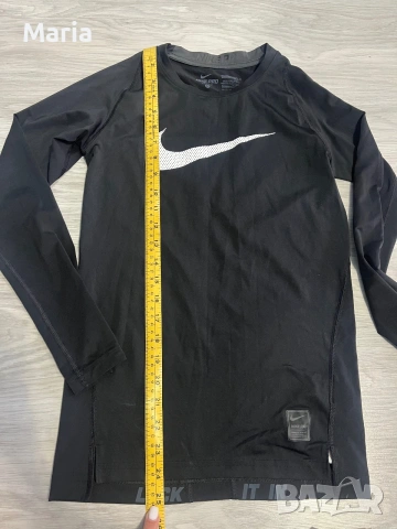 Оригинална дамска компресионна блуза Nike Pro Dri-FIT – Размер XL – Отлично състояние, снимка 4 - Спортни екипи - 55149759