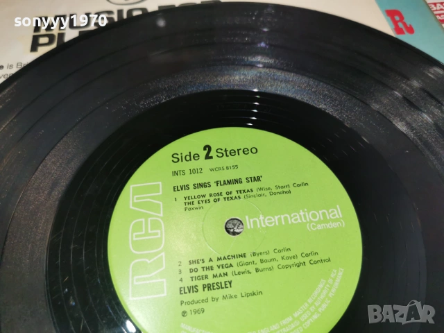 ELVIS PRESLEY RCA ORIGINAL-ВНОС GERMANY 0205261838L1, снимка 4 - Грамофонни плочи - 54391157